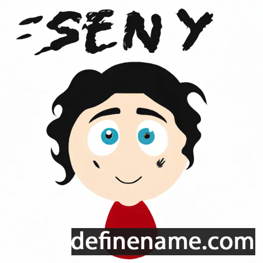 Şenay cartoon