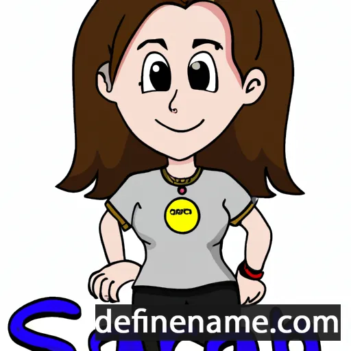 Sarah cartoon