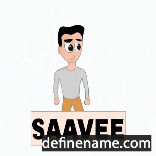 Sarvesh cartoon