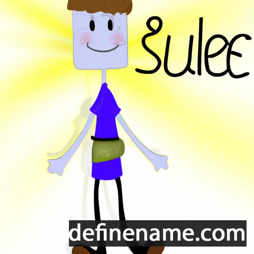 cartoon of the name Saule