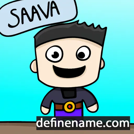 Sava cartoon