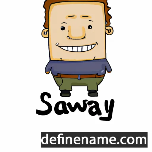 Sawney cartoon