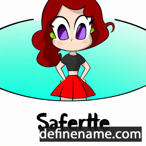 Scarlette cartoon