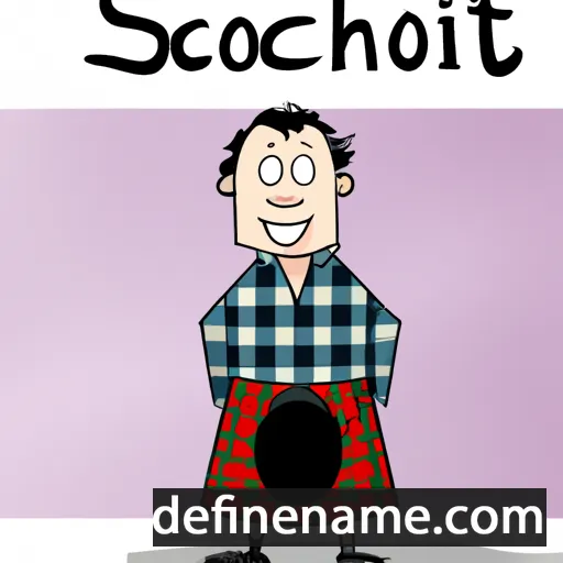 Scot cartoon