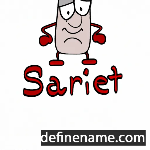 Séarlait cartoon