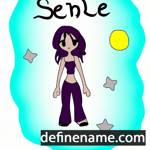 Selene cartoon