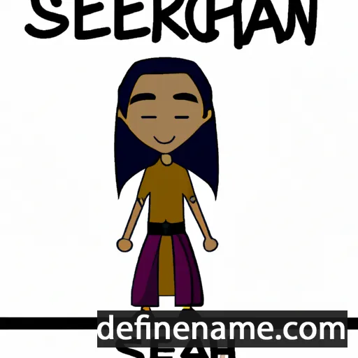 Seraiah cartoon