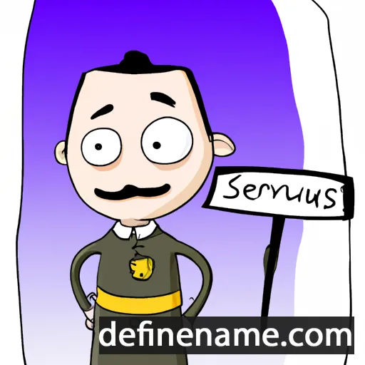 Servius cartoon