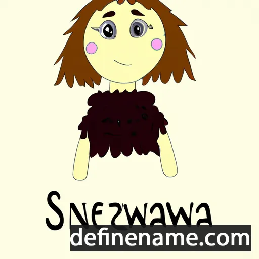 Seweryna cartoon