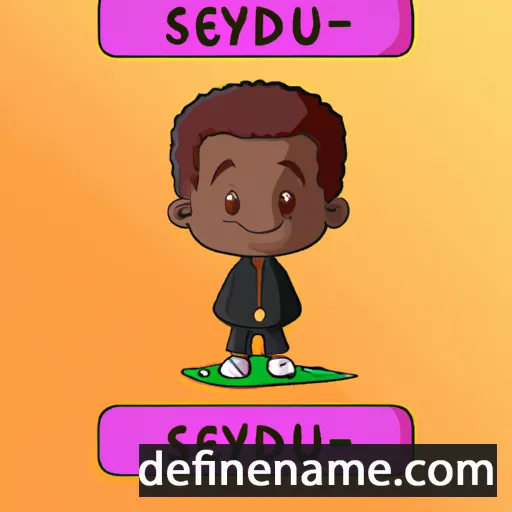 Seydou cartoon