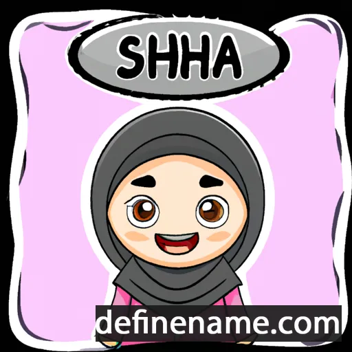 Shafiqa cartoon