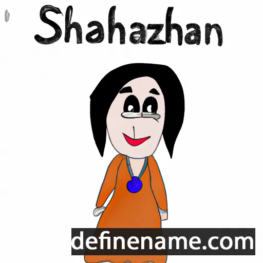 Shahnaz cartoon