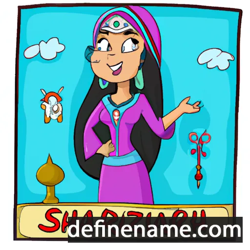 Shahrazad cartoon