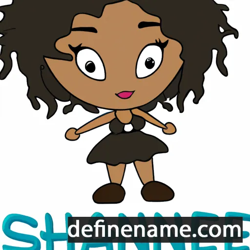 Shanene cartoon