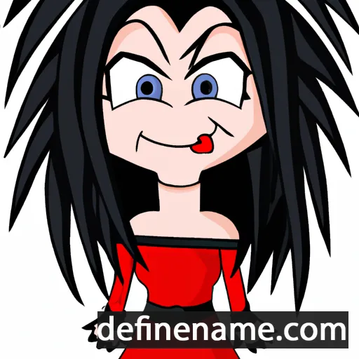 cartoon of the name Shani