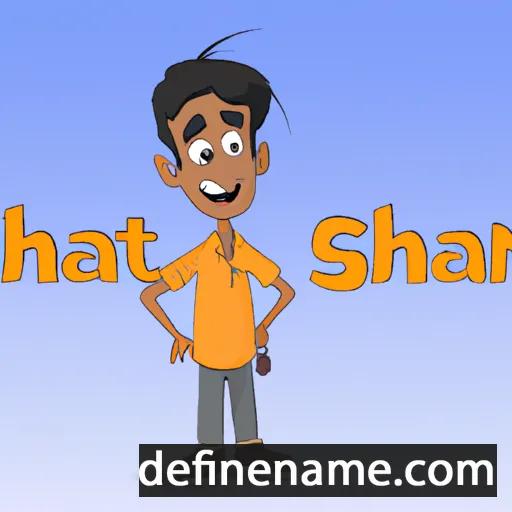 Shantanu cartoon