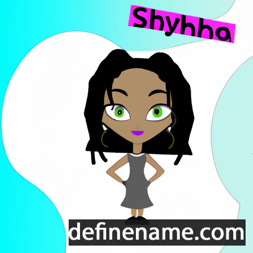 Shayla cartoon