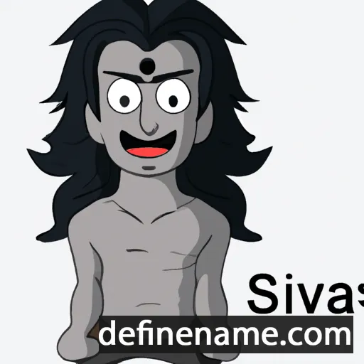 Shiva cartoon