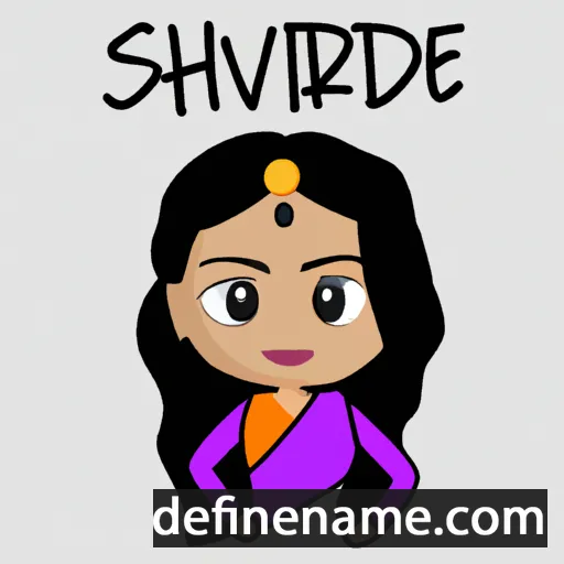 Shridevi cartoon