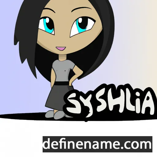 Shyla cartoon