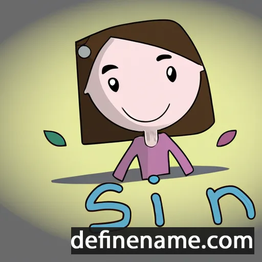 Siân cartoon