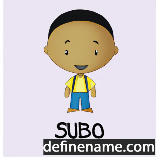 Sibusiso cartoon