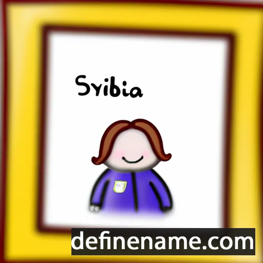 Sibylla cartoon