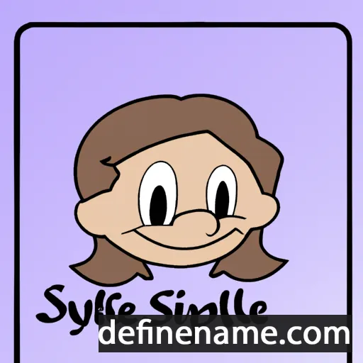 Sibylle cartoon