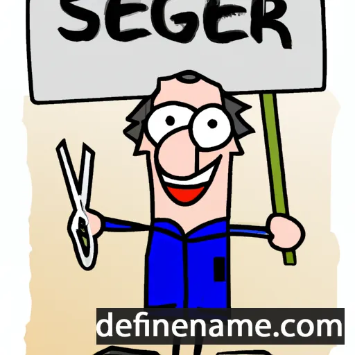 Sieger cartoon