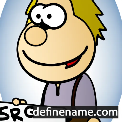 cartoon of the name Sigfrid