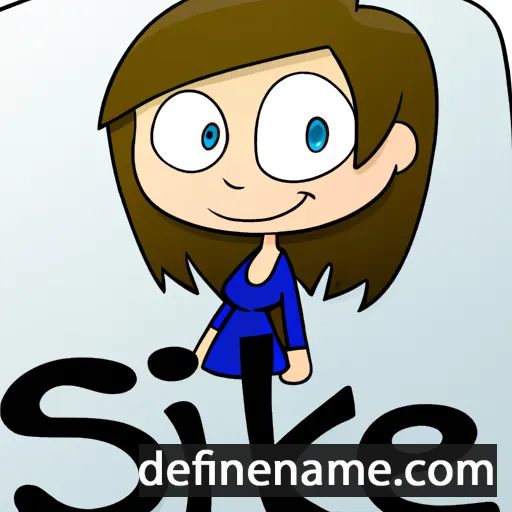 Silke cartoon