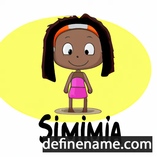 Simisola cartoon