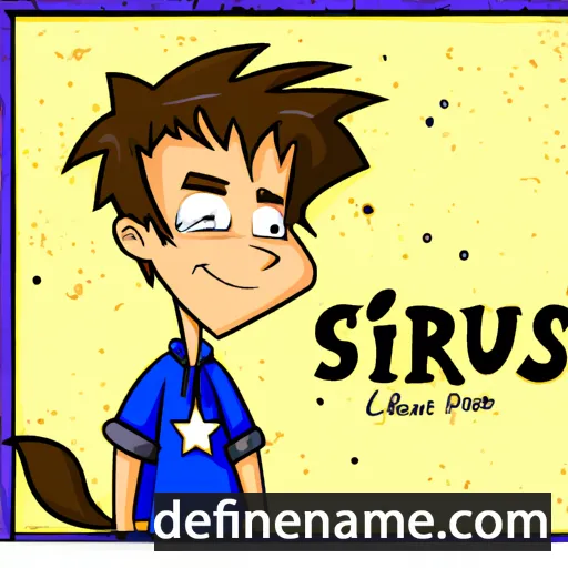 Sirius cartoon