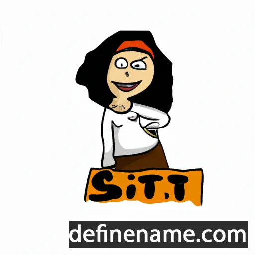 Sitti cartoon