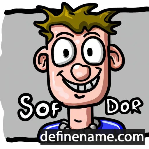 Sjoerd cartoon