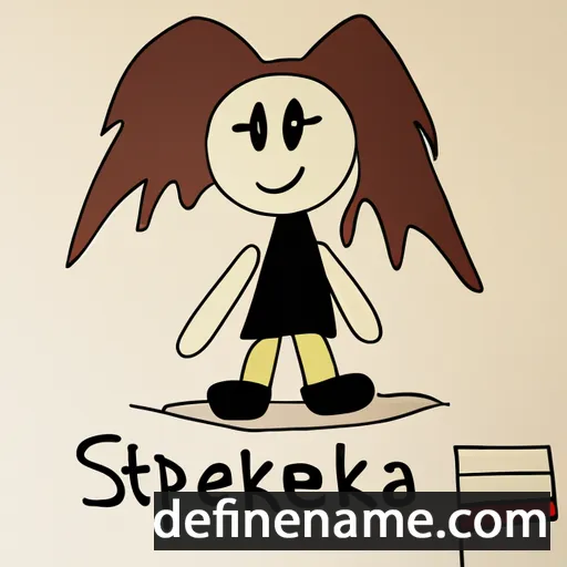 Štěpánka cartoon