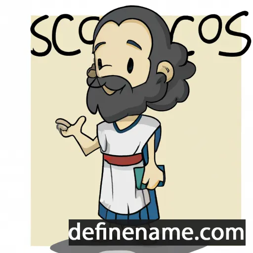 Sócrates cartoon