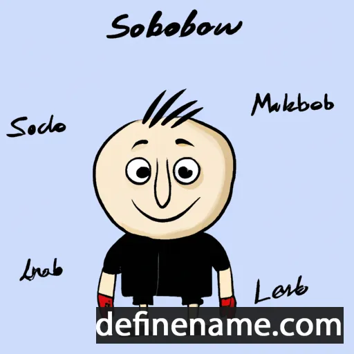 Sobiesław cartoon