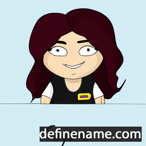 Somayeh cartoon