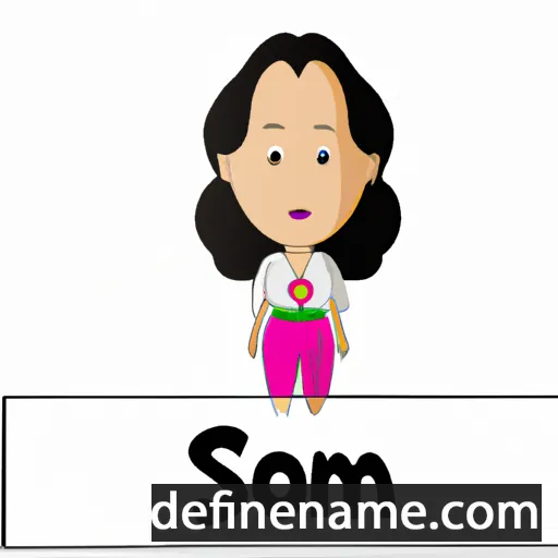 Sonam cartoon