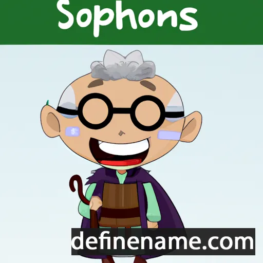 Sophronius cartoon