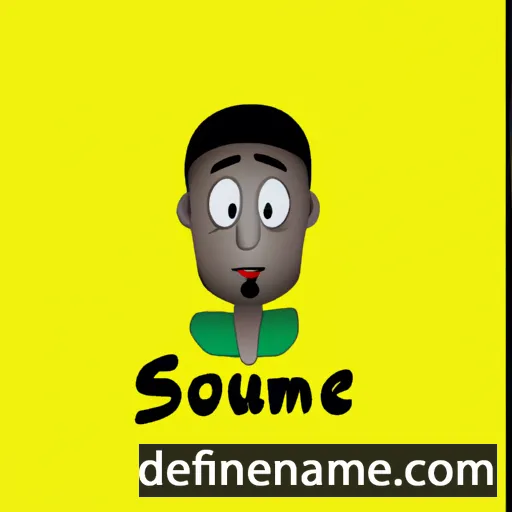 Souleymane cartoon