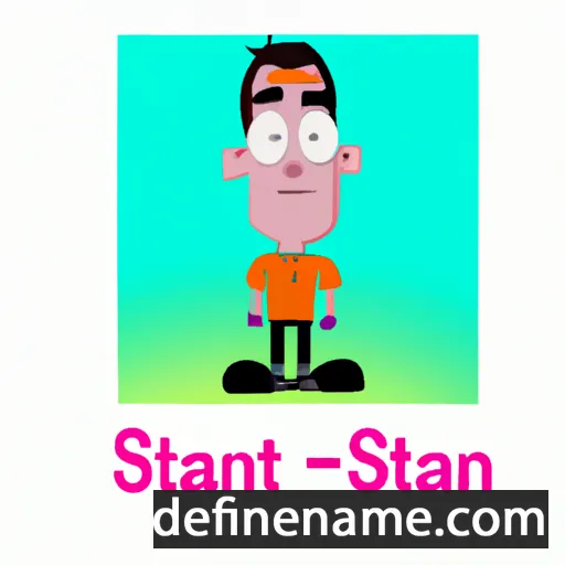 cartoon of the name Stan