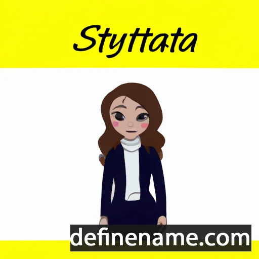 Stasya cartoon