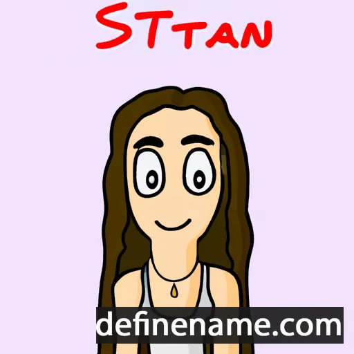 Stefani cartoon