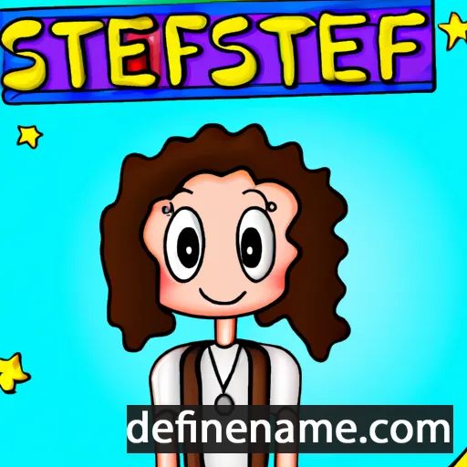 Stefanie cartoon