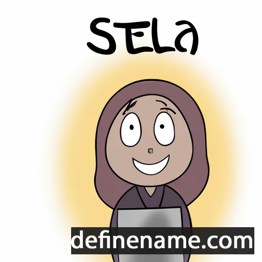 Stela cartoon