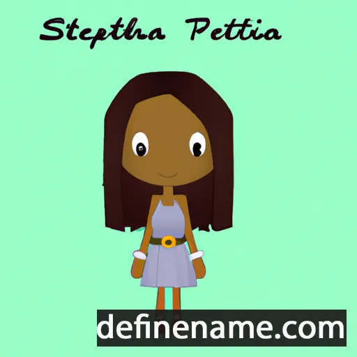 Stephania cartoon