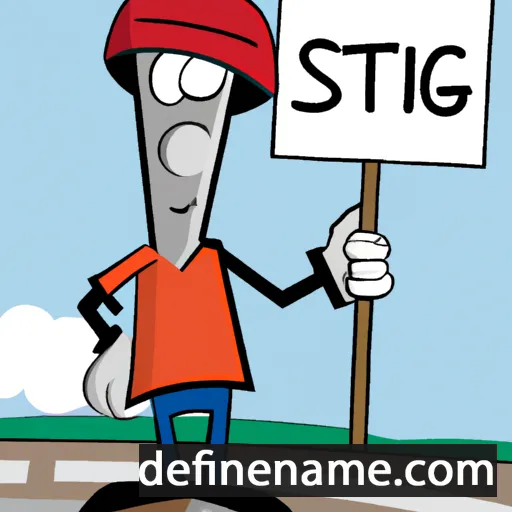 Stig cartoon