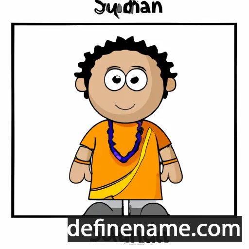 Sudarshan cartoon